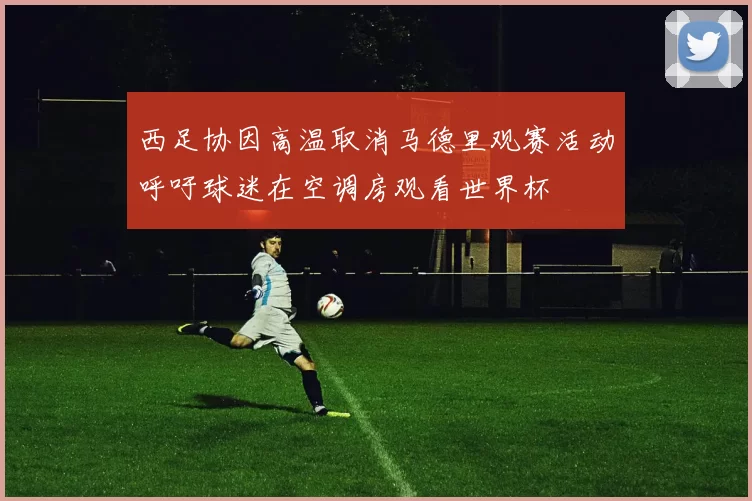 西足协因高温取消马德里观赛活动呼吁球迷在空调房观看世界杯